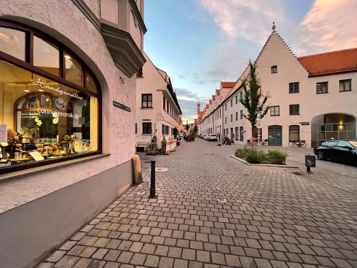 Apartment Am Roten Tor Augsburg Bagian luar foto